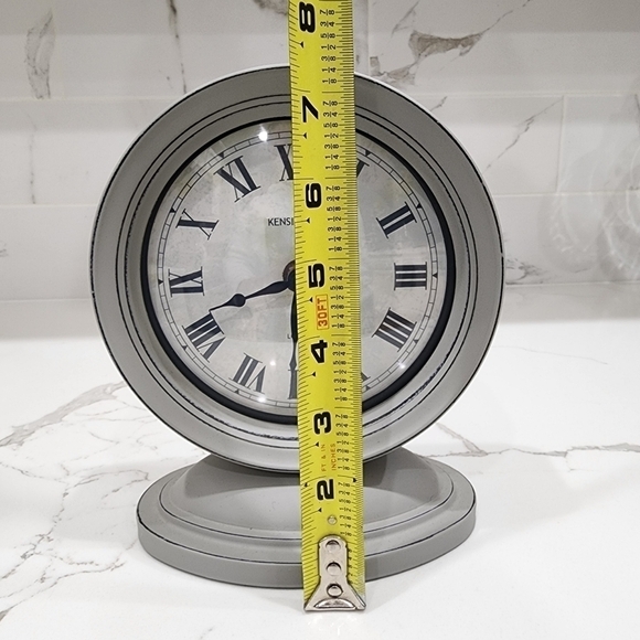 Gray Decor Clock - Picture 6 of 6